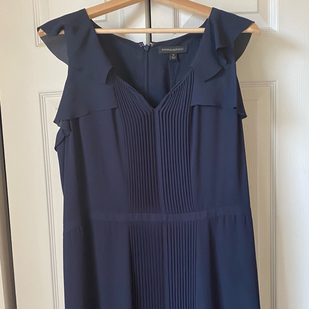 Banana Republic Navy Blue Dress size 12